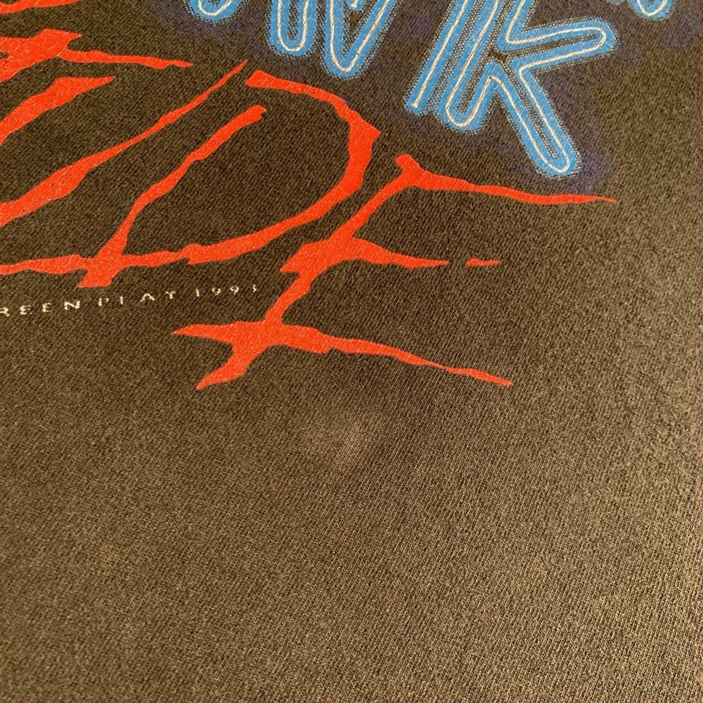 Vintage Joe Diffie Shirt Mens XL Black Honky Tonk Attitude Graphic 1993 90s USA - Picture 4 of 14